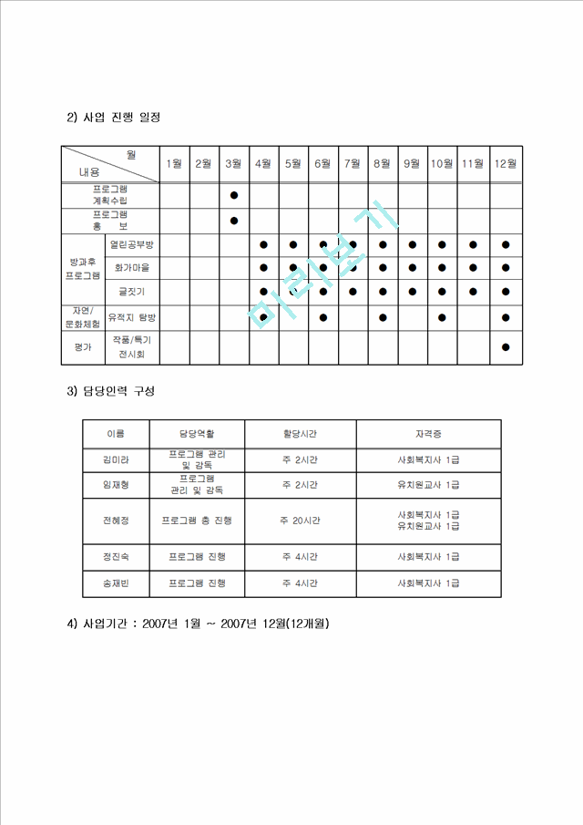 [사업계획서] 영구임대 단지 저소득 아동, 청소년들의 문화, 사회현장 체험.hwp